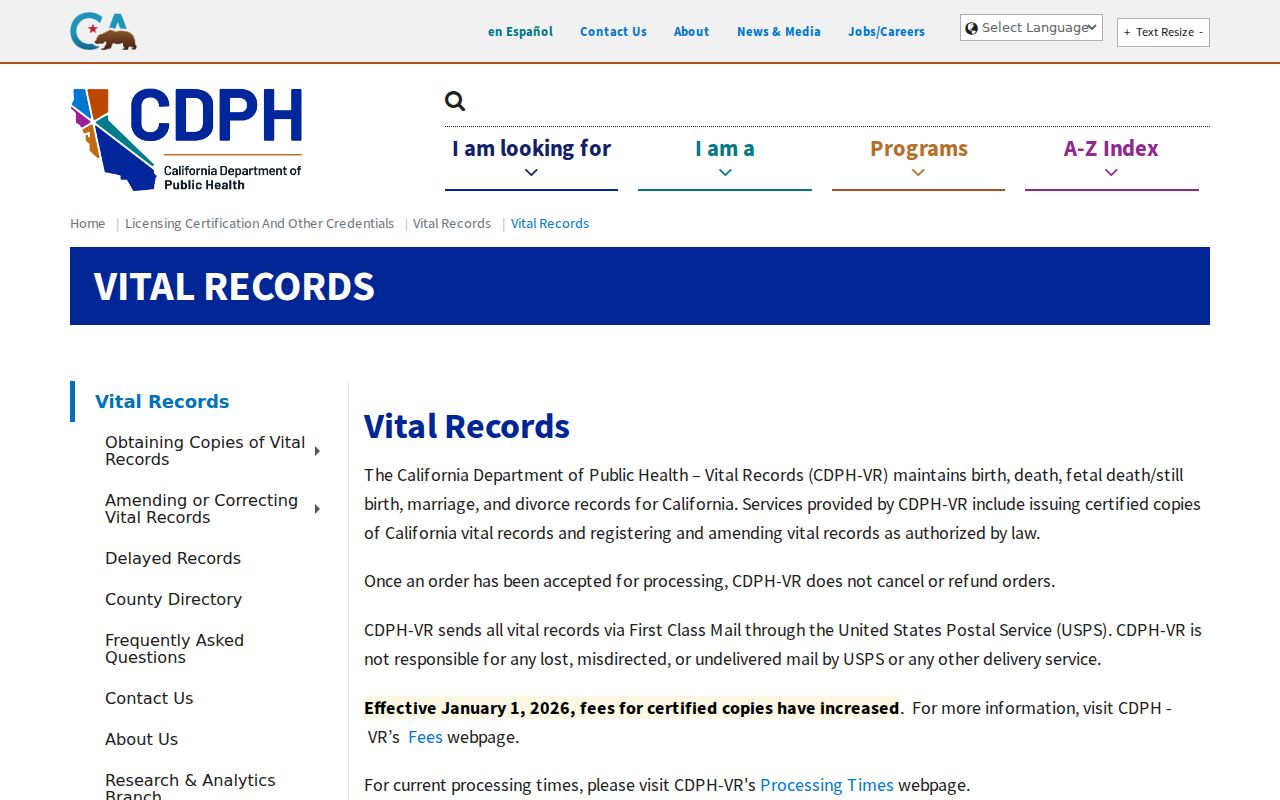 Corcoran residents directory source for California vital records